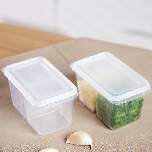 【透明款两个装】娜家葱花蒜泥保鲜盒 商品图3