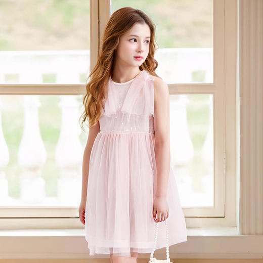 笛莎Deesha 女童连衣裙2024年新款连衣裙 商品图1