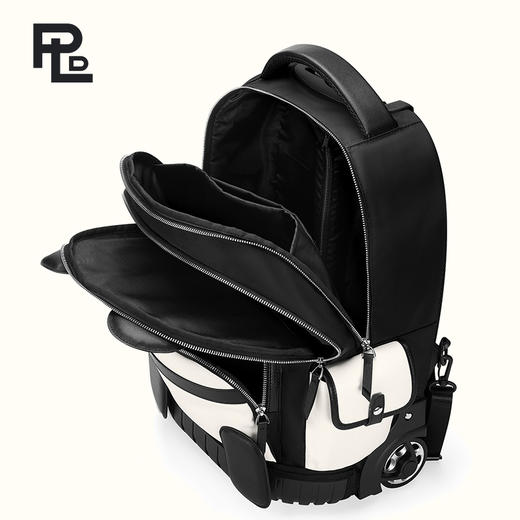 保兰德PLD友谊使者2024新款大容量熊猫18寸拉杆箱外出旅行箱行李箱 商品图3