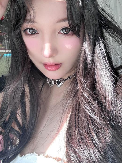 winni日抛 D29银光海星 14.5mm 一盒十片 日抛无售后！！ 非离子  黑灰 商品图1