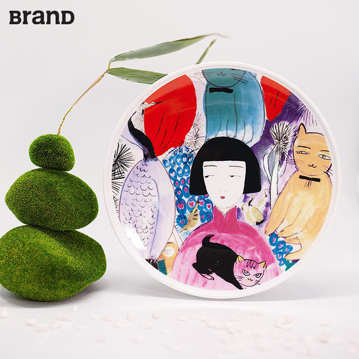 BranD×王濛莎联名碟子 周边 BranD杂志社 商品图4