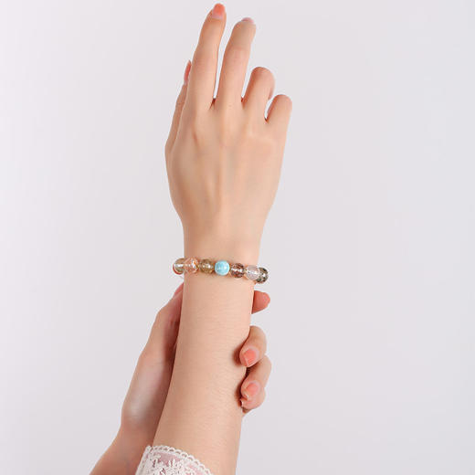 高品质7A+超七多宝手链 发晶超七海纹石幽灵水晶手串事业财富 商品图3