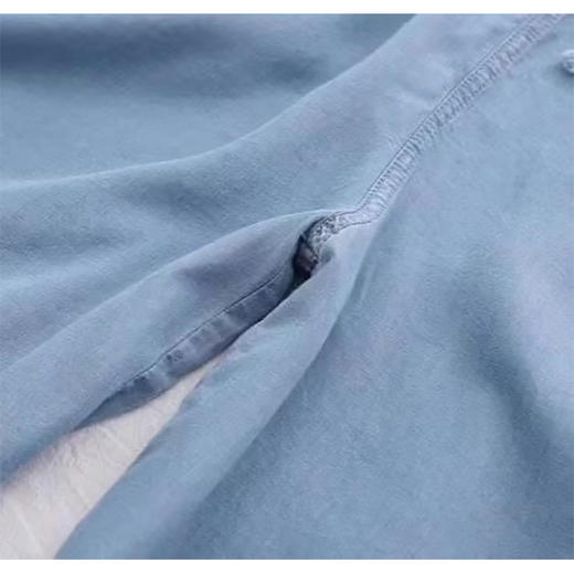 裁缝学苑AQ311冰丝五分裤纸样女装天丝牛仔短裤阔腿裤子打板 商品图7