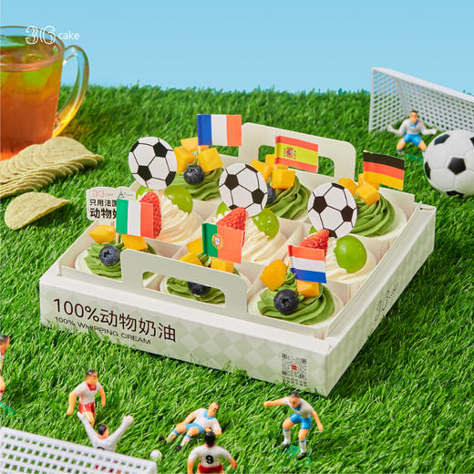 足球盛宴，9 杯一盒 商品图0