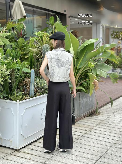 74W20206-1#牛仔马甲 商品图1