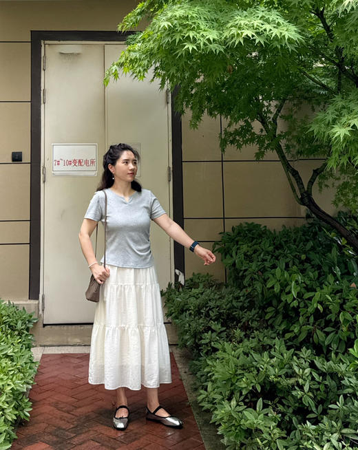 夏自留推荐--显瘦王！亨利领螺纹短袖T恤上衣【包邮+三天无理由退换】 商品图8