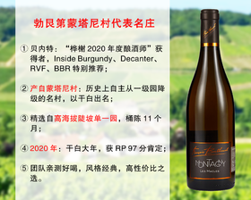 【现货促销，最后11瓶】【RP97分干白大年】勃艮第蒙塔尼村代表名庄：贝内特酒庄蒙塔尼村雷马克单一园干白（2020年）