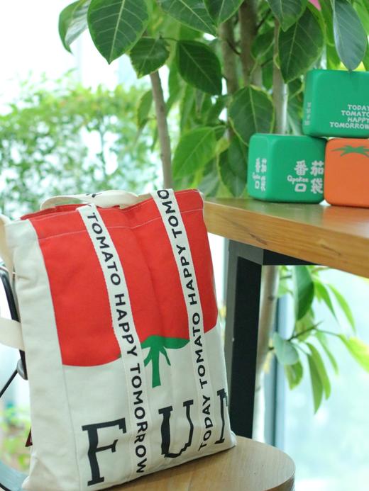 番茄口袋帆布包 商品图5