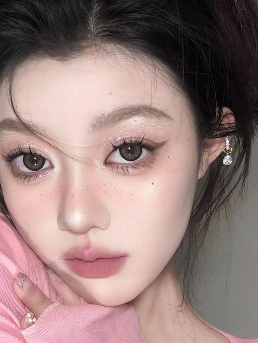 [韩国美瞳] yukicon &sntty半年抛 晶沙灰爆款平价舒适美瞳一副（2片） 商品图12