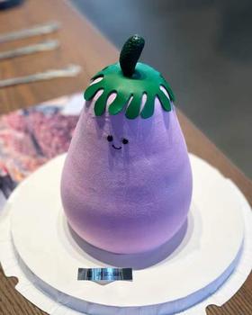 jellycat茄总·奶油霜巧克力喷砂蛋糕