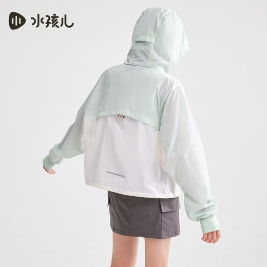 水孩儿童装夏季新款女童防晒凉感外套儿童轻薄柔软防紫外线宽松上衣 商品图4