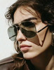 621-3老杨 霸气拽姐 创新设计 690飞行员式 方框墨镜 太阳镜 商品缩略图11