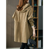 84973原形派克风衣女中长款2024春季新款韩版宽松时尚显瘦复古连帽外套 商品缩略图1