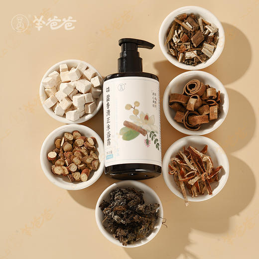 藿香清芷沐浴露草本芳香自然呵护300ml/瓶 商品图3