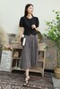 Le Malene 垂感百褶半裙 13063 商品缩略图5