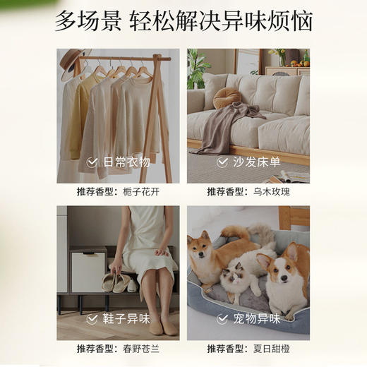 【衣物除味香氛❗️喷出高级感】衣物除味祛味香氛喷雾，摆脱异味增加衣着舒适感，多种香味带来不一样的感受，持久留香除臭空气清新剂Y 商品图3