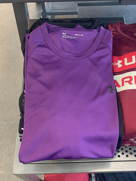 Under Armour/安德玛 男士宽松插肩袖圆领透气运动短袖T恤 商品图3