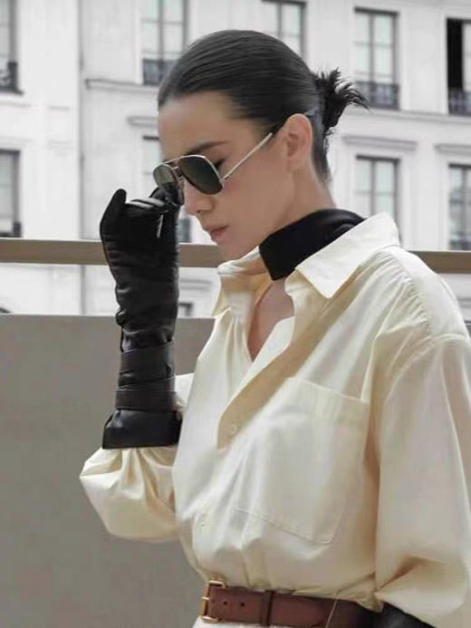 621-3老杨 霸气拽姐 创新设计 690飞行员式 方框墨镜 太阳镜 商品图4