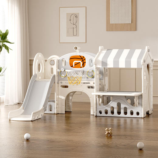 【趣味星星过道滑梯】儿童过道滑梯婴儿室内家用多功能滑滑梯组合玩具1-3幼儿园游乐园 商品图10