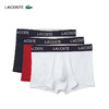 Lacoste法国鳄鱼男士新款时尚简约舒适柔软平角裤内裤3件装5H7686-10 商品缩略图0