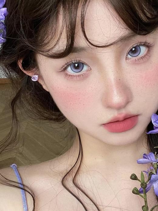 loveiikira日抛 晶晶紫/闪闪棕 紫/棕 14.2mm 一盒十片装 日抛无售后！！非离子 商品图4