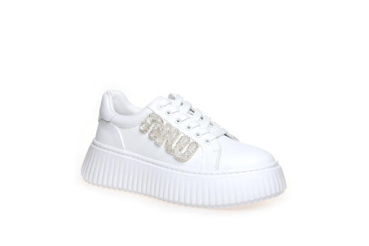 豪麟名鞋奥莱迪嘉女鞋时尚休闲鞋牛皮革DJJGA42WX001白色  原价1960元 商品图0