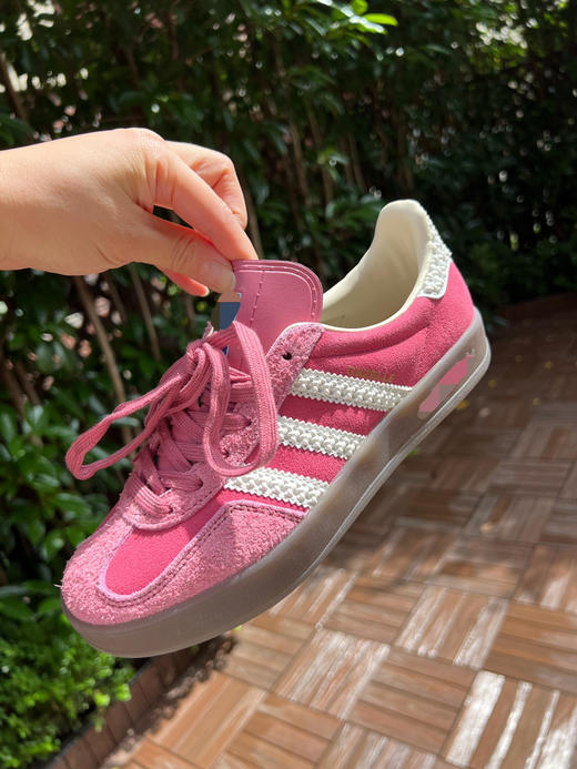 621-2 阿弟Gazelle Indoor多巴胺色 复古时髦 防滑耐磨 低帮板鞋 选大一号 商品图3