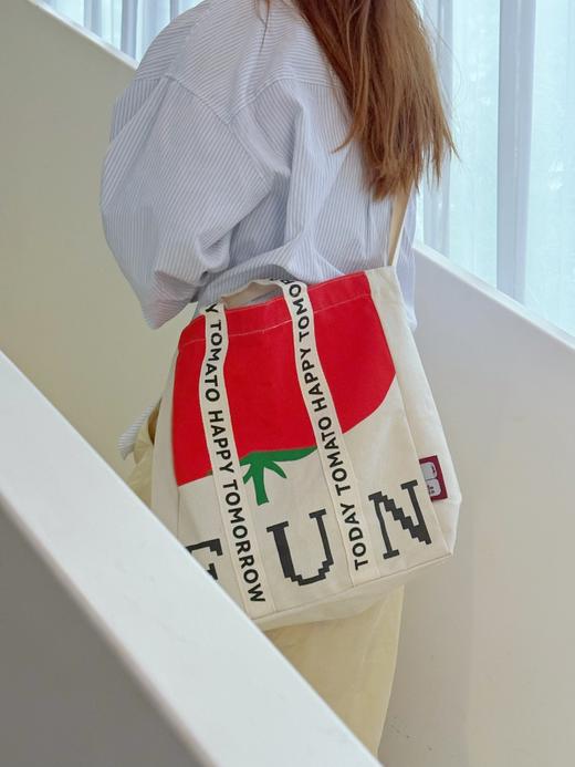 番茄口袋帆布包 商品图3