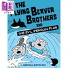 【中商原版】桥梁漫画 海狸兄弟与企鹅计划The Flying Beaver Brothers and the Evil Penguin Plan英文原版进口 幽默漫画故事 商品缩略图0