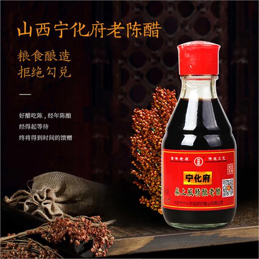 宁化府山西老醋桌上瓶160ml 山西特产 宁化府老陈醋 商品图1