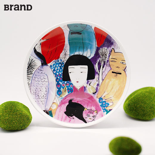 BranD×王濛莎联名碟子 周边 BranD杂志社 商品图3