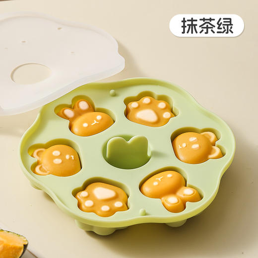 【萌趣DIY 辅食好帮手】高颜值卡通宝宝蒸糕辅食模具耐高温硅胶米糕蛋糕烘焙模具 商品图7