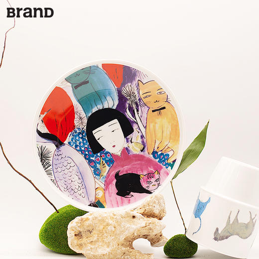 BranD×王濛莎联名碟子 周边 BranD杂志社 商品图1