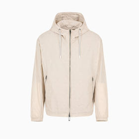 EMPORIO ARMANI 阿玛尼 男士常规版型连帽外套 米色 3D1BH4 1NNXZ 06G2