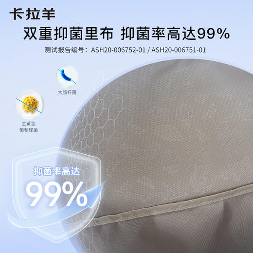 【云朵书包2.0PLUS版】卡拉羊中学生六维防下坠24L/26L云朵书包 薄荷糖 CX5066/L 商品图4