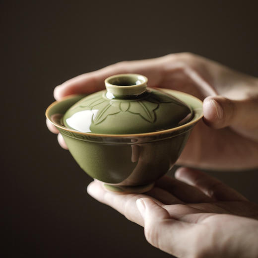 暮苍斋<缠枝纹盖碗> 商品图4