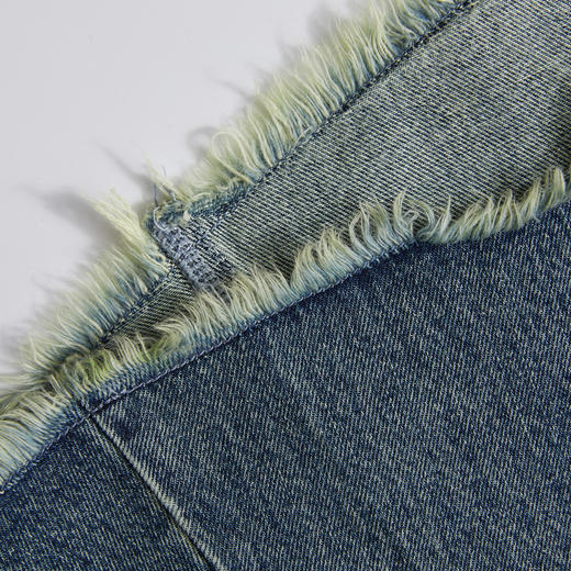 港风复古学院风牛仔半裙女高腰A摆伞裙鱼尾裙半身裙V2541968 商品图5