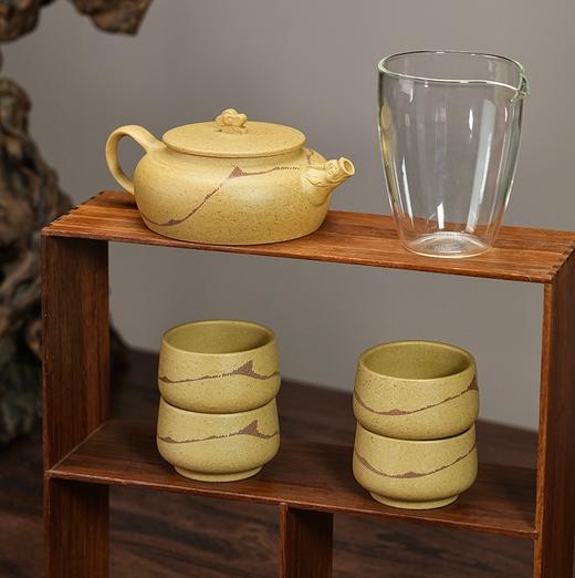 飞龙腾云段泥紫砂壶套装 商品图6