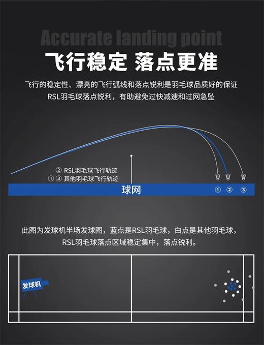 亚狮龙羽毛球 1号2号3号4号5号6号7号耐打飞行稳定专业比赛训练羽毛球 12只/筒 商品图5
