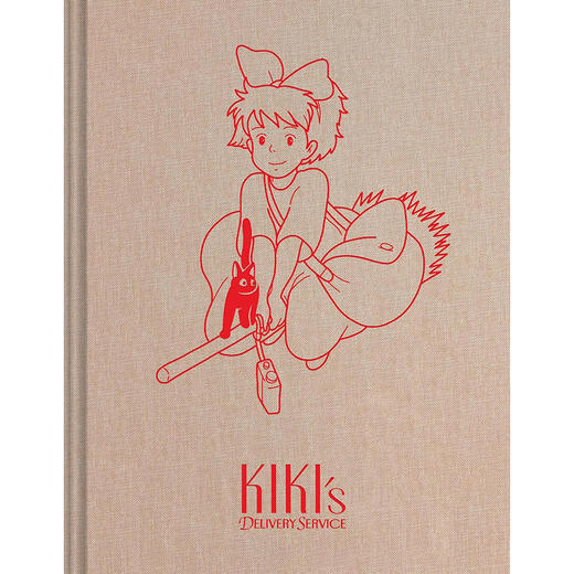 吉卜力工作室魔女宅急便素描笔记本 动画电影周边书 英文原版 Studio Ghibli Kiki's Delivery Service Sketchbook 商品图0