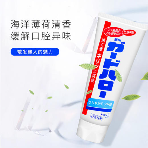 KAO花王防蛀美白牙膏 165g 商品图1
