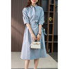 85782原形设计感小众衬衫裙女中长款2024春夏季新款收腰连衣裙高级感 商品缩略图2