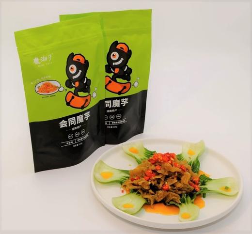 会同魔芋旅游小吃五香麻辣泡椒魔芋豆腐干素食开胃 商品图1