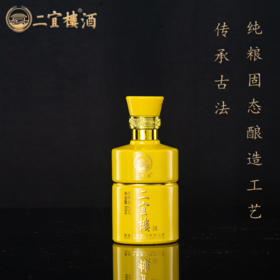 二宜楼 小二宜楼 浓香型白酒100ml*12瓶 （52度）