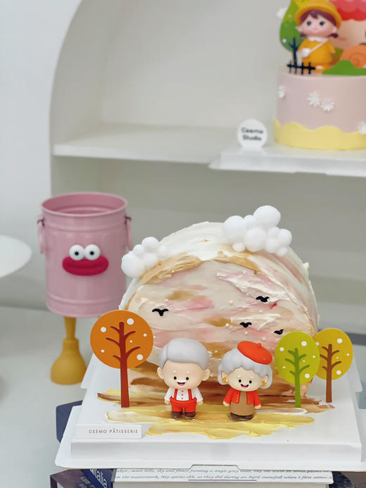 半球彩绘｜携老共白头 商品图0