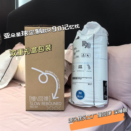 亚朵星球同款R90深睡记忆棉枕芯1412 商品图2