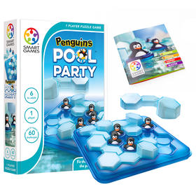 KZ1089 Penguins Pool Party企鹅泡泡澡