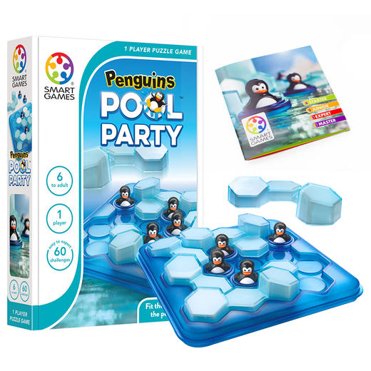 KZ1089 Penguins Pool Party企鹅泡泡澡 商品图0