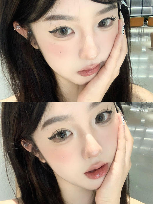 [韩国美瞳]loveiikira日抛最带西山的bjd娃感漫画玻璃珠 一盒10片（多盒度数不同记得备注） 商品图14