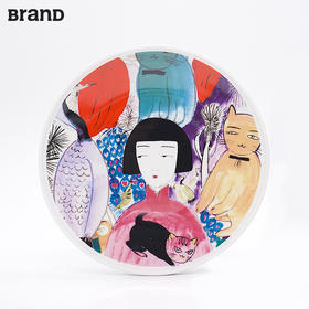 BranD×王濛莎联名碟子 周边 BranD杂志社